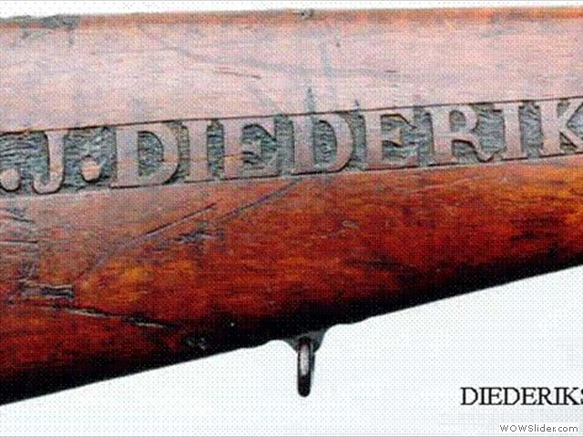 J.J. Diederiks - on M95 Mauser Rifle