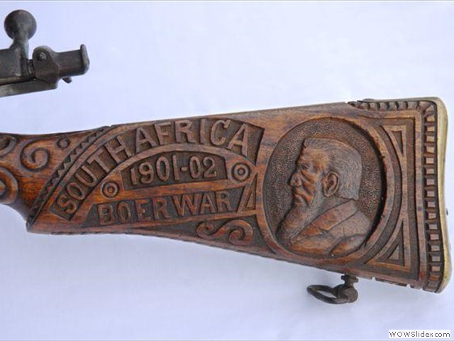 H. Gilbert & Paul Kruger - on Lee-Enfield Butt